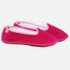 Fucsia Velvet Slippers Friulane 1 Fucsia Velvet Slippers Friulane -MC2 Saint Barth Shop fucsia friulane slippers 1