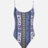 Gipsy Print One Piece Swimsuit -MC2 Saint Barth Shop gipsy one piece swimsuit woman 4