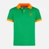 MC2 Saint Barth Boy Green Piquet Polo With Orange St. Barth Logo 1 MC2 Saint Barth Boy Green Piquet Polo With Orange St. Barth Logo -MC2 Saint Barth Shop green piquet polo boy 1 1