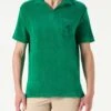 MC2 Saint Barth Man Green Terry Polo -MC2 Saint Barth Shop green terry cotton polo 1