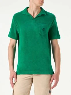 MC2 Saint Barth Man Green Terry Polo