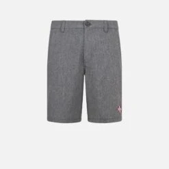 Man Black Ripstop Fabric Bermuda 9 Man Black Ripstop Fabric Bermuda -MC2 Saint Barth Shop grey ripstop bermuda man 3