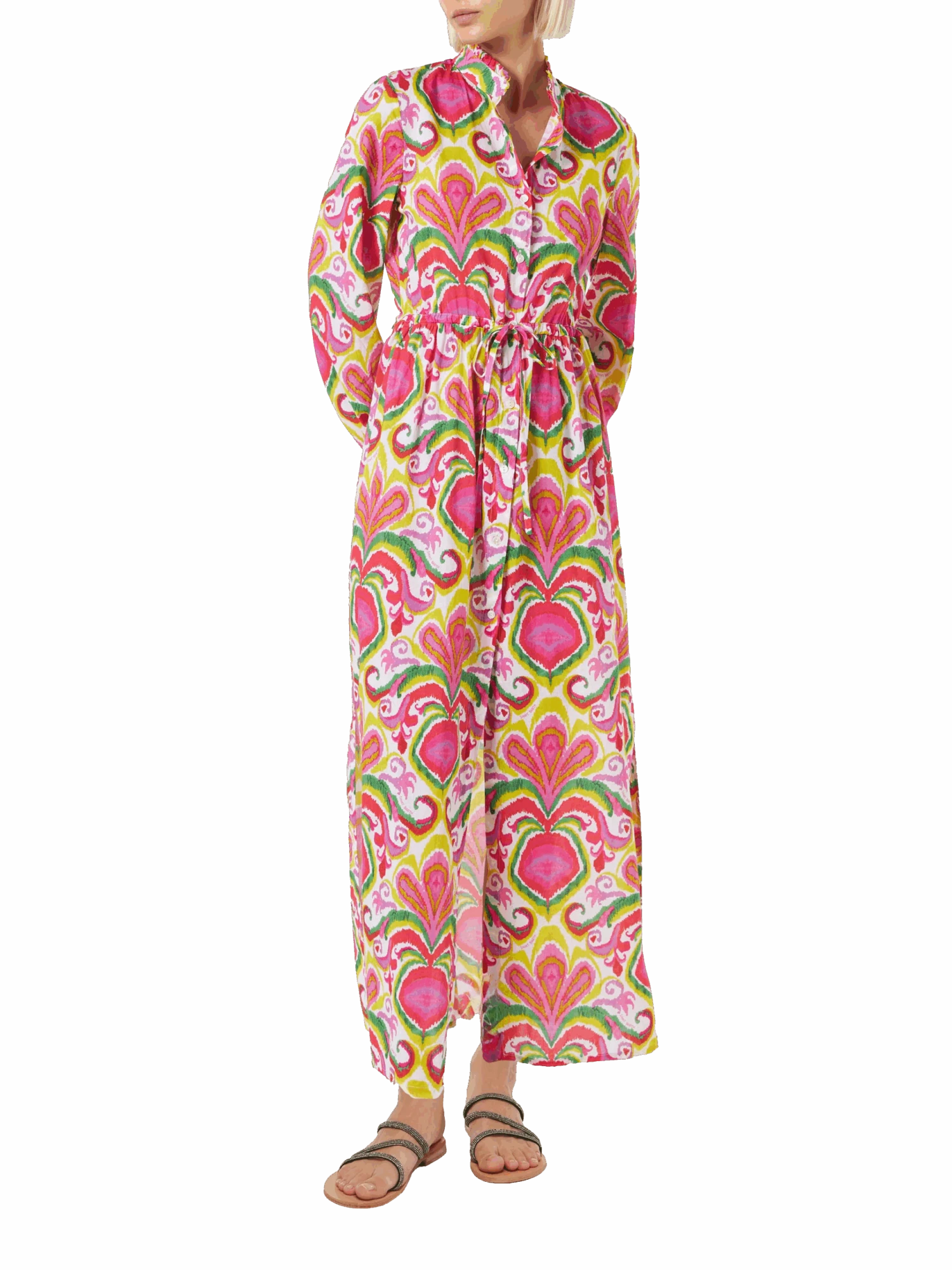 MC2 Saint Barth Woman Beach Dress With Ikat Print 3 MC2 Saint Barth Woman Beach Dress With Ikat Print