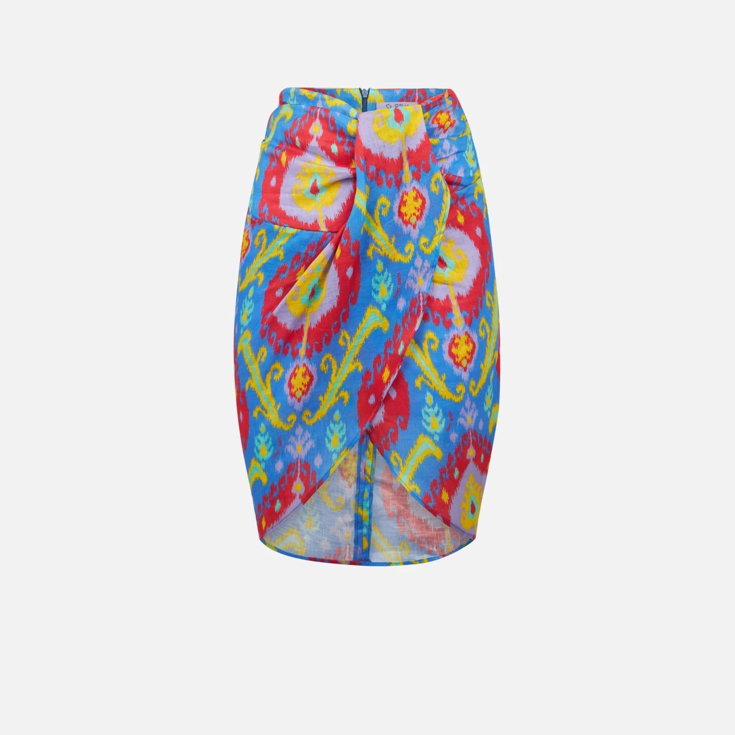 MC2 Saint Barth Woman Mid Skirt Amanda With Multicolor Print 8 MC2 Saint Barth Woman Mid Skirt Amanda With Multicolor Print - Image 6