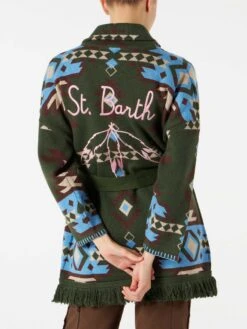 MC2 Saint Barth Woman Cardigan Cristabel With Belt