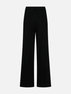 Knitted Black Palazzo Pants -MC2 Saint Barth Shop knitted palazzo pants woman 4