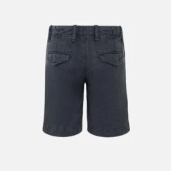 Boy Blue Linen Bermuda -MC2 Saint Barth Shop linen bermuda boy blue 2copia