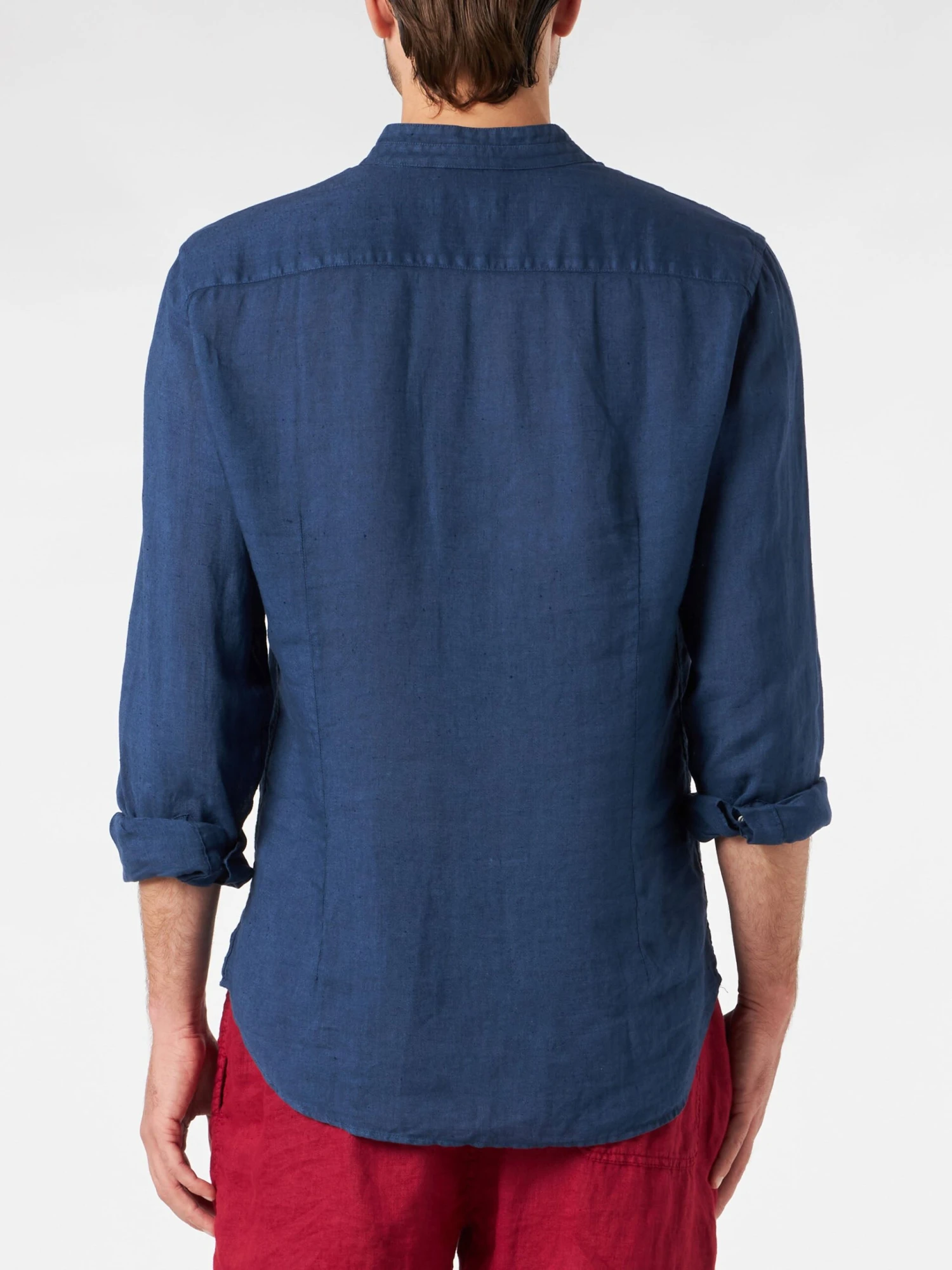 MC2 Saint Barth Man Blue Shirt 4 MC2 Saint Barth Man Blue Shirt - Image 2