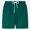 Solid Green Mid-length Linen Swim Shorts -MC2 Saint Barth Shop linen swimshorts man british green 1 670a2a28 50ce 4268 80db 8678d9ba7664