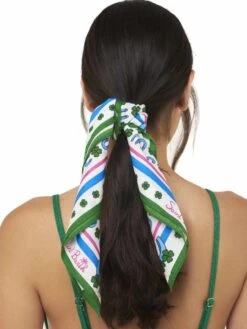 Foulard With Lucky Print 9 Foulard With Lucky Print -MC2 Saint Barth Shop liv