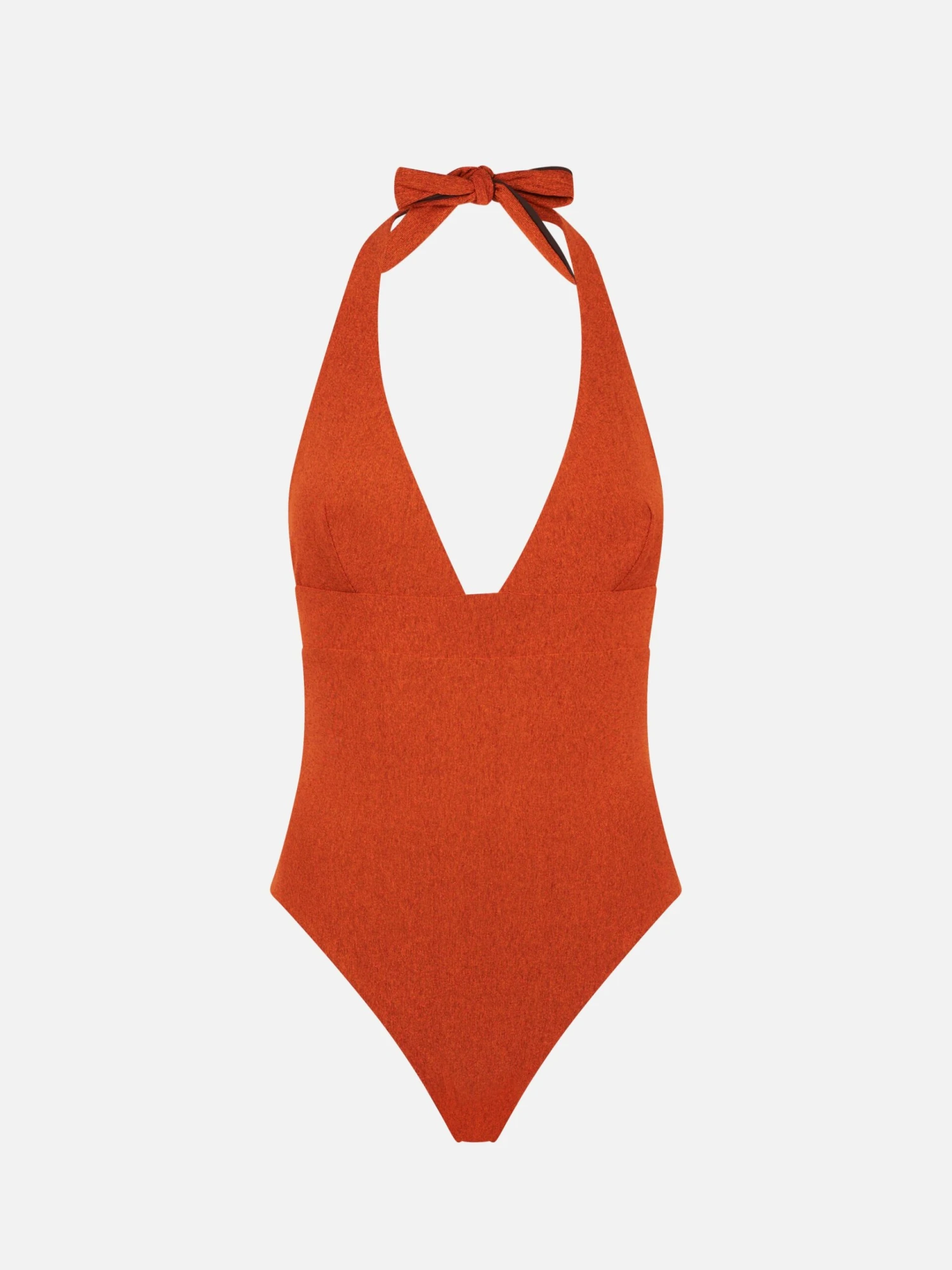 Lurex Orange One Piece Swimsuit 3 Lurex Orange One Piece Swimsuit