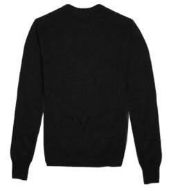 Woman Black Sweater Maleducata Lurex Embroidery -MC2 Saint Barth Shop maglione black 2