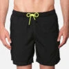 MC2 Saint Barth Man Black Zipped Swim Shorts -MC2 Saint Barth Shop man black zipped swim shorts