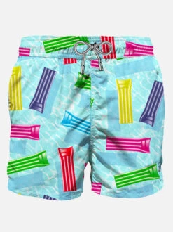 MC2 Saint Barth Man Classic Swim Shorts With Print