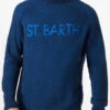 MC2 Saint Barth Davos Ribbed Blue Half-turtleneck Sweater 2 MC2 Saint Barth Davos Ribbed Blue Half-turtleneck Sweater -MC2 Saint Barth Shop man half turtleneck ribbed blue sweater