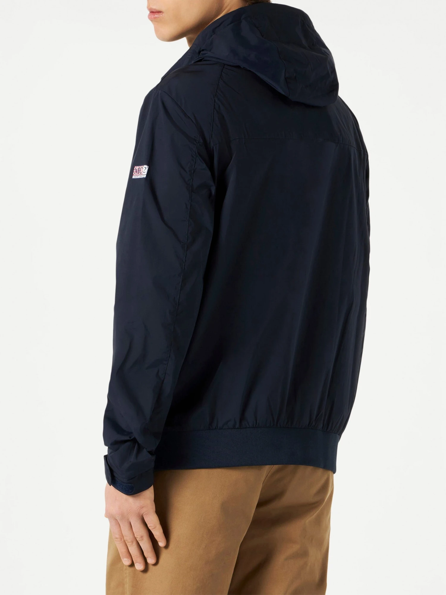 Blu Navy Zipped Midweight Windbreaker 5 Blu Navy Zipped Midweight Windbreaker - Image 3
