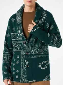 MC2 Saint Barth Man Knit Jacket With Bandanna Print 7 MC2 Saint Barth Man Knit Jacket With Bandanna Print -MC2 Saint Barth Shop man knit jacket with bandanna print1