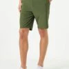 MC2 Saint Barth Man Military Green Bermuda -MC2 Saint Barth Shop man military green bermuda