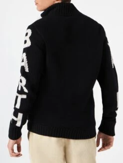 MC2 Saint Barth Man Black Padded Jacket -MC2 Saint Barth Shop man padded jacket black 2