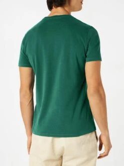 Après Ski Terry Patch T-shirt -MC2 Saint Barth Shop man print green tshirt 3