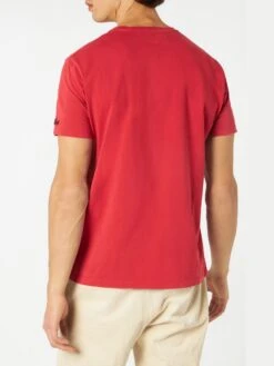 Bonne Année Et Rosé Red T-shirt -MC2 Saint Barth Shop man red tshirt print 3 56ce725b ca54 4c74 aa58 9da3414be04c