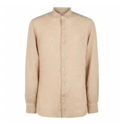 MC2 Saint Barth Man Beige Linen Pamplona Shirt -MC2 Saint Barth Shop man shirt linen summer 4
