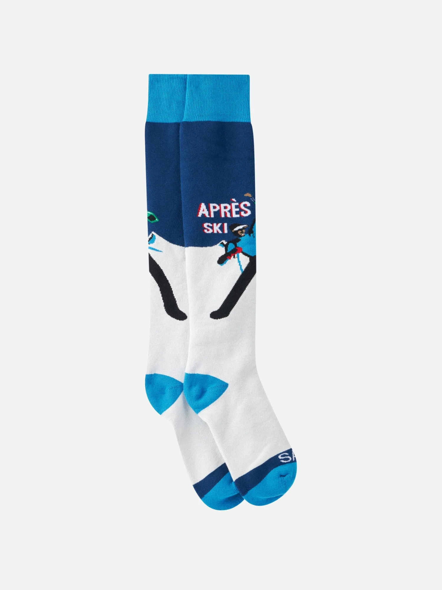 MC2 Saint Barth Man Long Socks With Après Ski Print 3 MC2 Saint Barth Man Long Socks With Après Ski Print