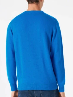 MC2 Saint Barth Man Sweater With St. Barth Padel Club Lettering -MC2 Saint Barth Shop man sweater with padel club lettering3