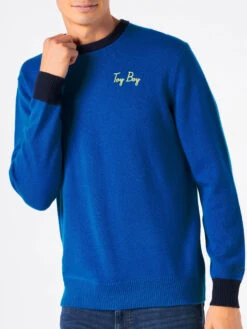 MC2 Saint Barth Man Sweater With Toy Boy Embroidery -MC2 Saint Barth Shop man sweater with toy boy embroidery3