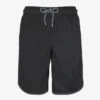 Man Black Board Shorts 2 Man Black Board Shorts -MC2 Saint Barth Shop man swimshorts black 1