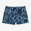 Man Swim Shorts With Tropical Print -MC2 Saint Barth Shop man swimshorts flower print blu 2