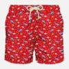 MC2 Saint Barth Man Light Fabric Swim Shorts With Diver Print -MC2 Saint Barth Shop man swimshorts sea diving1
