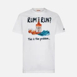 MC2 Saint Barth Man Cotton T-shirt With Rum Or Run Print 9 MC2 Saint Barth Man Cotton T-shirt With Rum Or Run Print -MC2 Saint Barth Shop man tshirt summer cocktails1