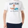 MC2 Saint Barth Man Cotton T-shirt With Rum Or Run Print -MC2 Saint Barth Shop man tshirt summer cocktails2