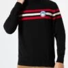 Blended Cashmere Turtle Neck Sweater With Patch 2 Blended Cashmere Turtle Neck Sweater With Patch -MC2 Saint Barth Shop man turtleneck embroidery black 1 62455edb d650 4f91 8c54 7a8ea1d81c7f