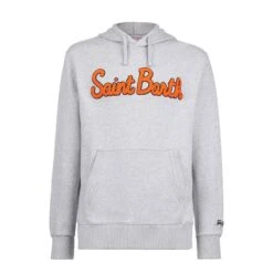 MC2 Saint Barth Man Cotton Hooded Sweatshirt With Patch 9 MC2 Saint Barth Man Cotton Hooded Sweatshirt With Patch -MC2 Saint Barth Shop man mc2 grey 1