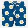MC2 Saint Barth Man Classic Swim Shorts With Daisy Print -MC2 Saint Barth Shop margherite 0001 swimwear 0002 daisy swimshorts man