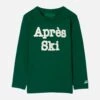 Après Ski Tapered Boy T-shirt 1 Après Ski Tapered Boy T-shirt -MC2 Saint Barth Shop men t shirt saint barth long leeves 1 1