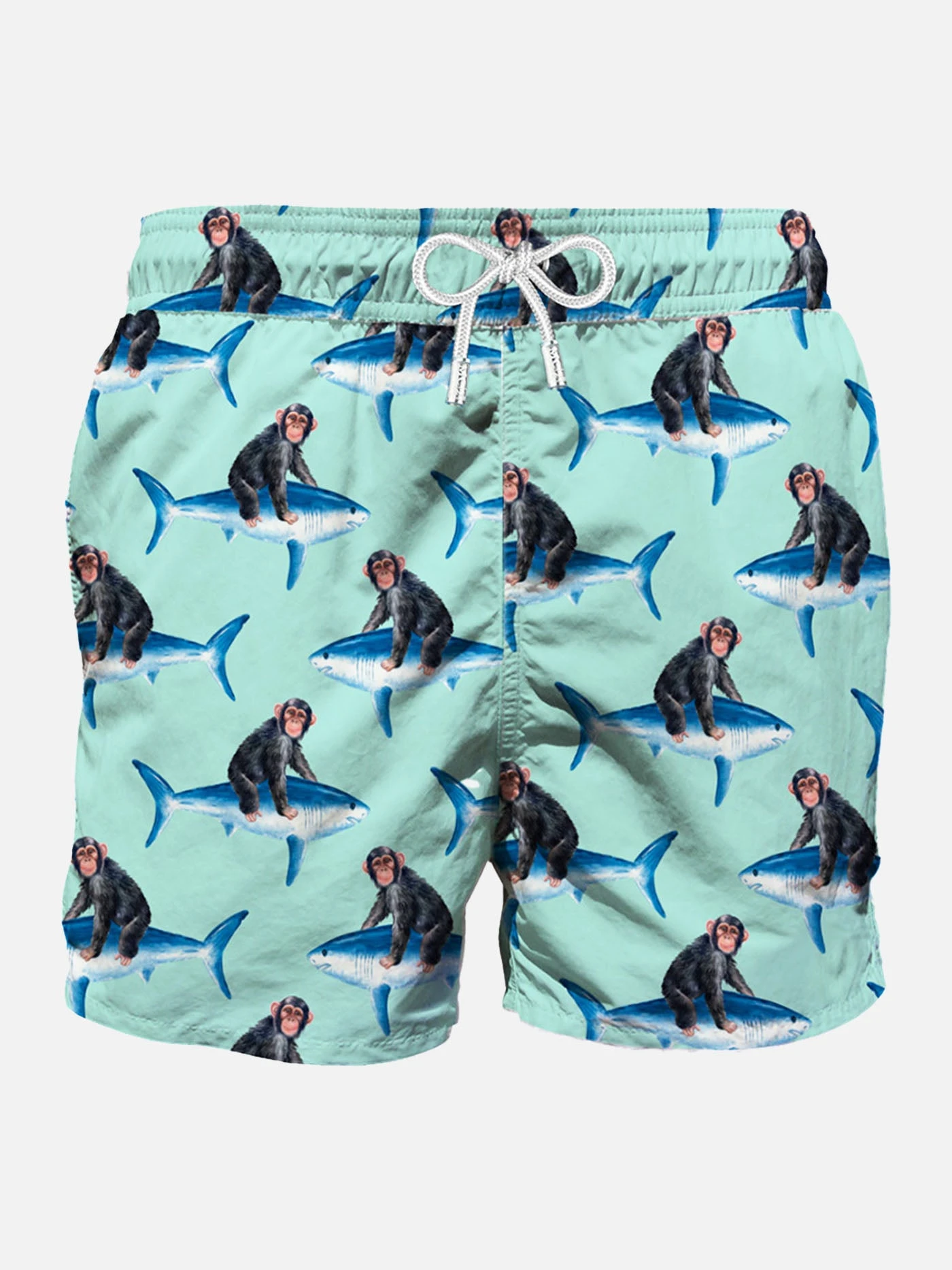 Monkey Riding Mid-length Swim Shorts 3 Monkey Riding Mid-length Swim Shorts