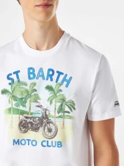 MC2 Saint Barth Man Cotton T-shirt With Motorcycle Print 7 MC2 Saint Barth Man Cotton T-shirt With Motorcycle Print -MC2 Saint Barth Shop moto club tshirt man 2