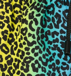 Animalier Rainbow Print Light Fabric Zipped Swim Shorts -MC2 Saint Barth Shop multi 1