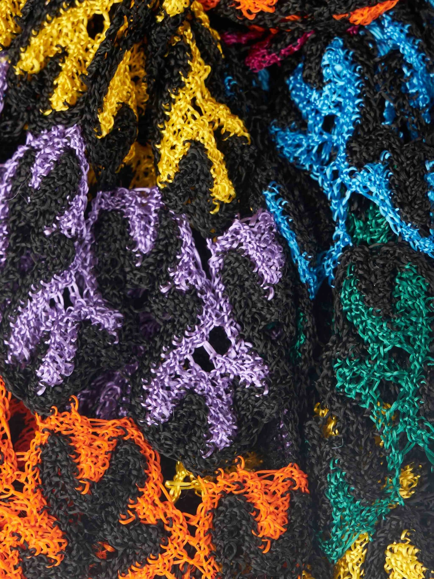 MC2 Saint Barth Woman Multicolor Chevron Hairband 4 MC2 Saint Barth Woman Multicolor Chevron Hairband - Image 2