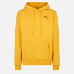Yellow Ochre Hoodie | Pantone® Special Edition -MC2 Saint Barth Shop ochre sweatshirt man hooded