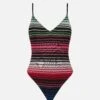 MC2 Saint Barth Woman One Piece Swimsuit With Stripes -MC2 Saint Barth Shop one piece striped swimsuit 4
