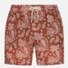 MC2 Saint Barth Man Linen Swim Shorts With Paisley Print -MC2 Saint Barth Shop paisley linen.swimshorts man 1