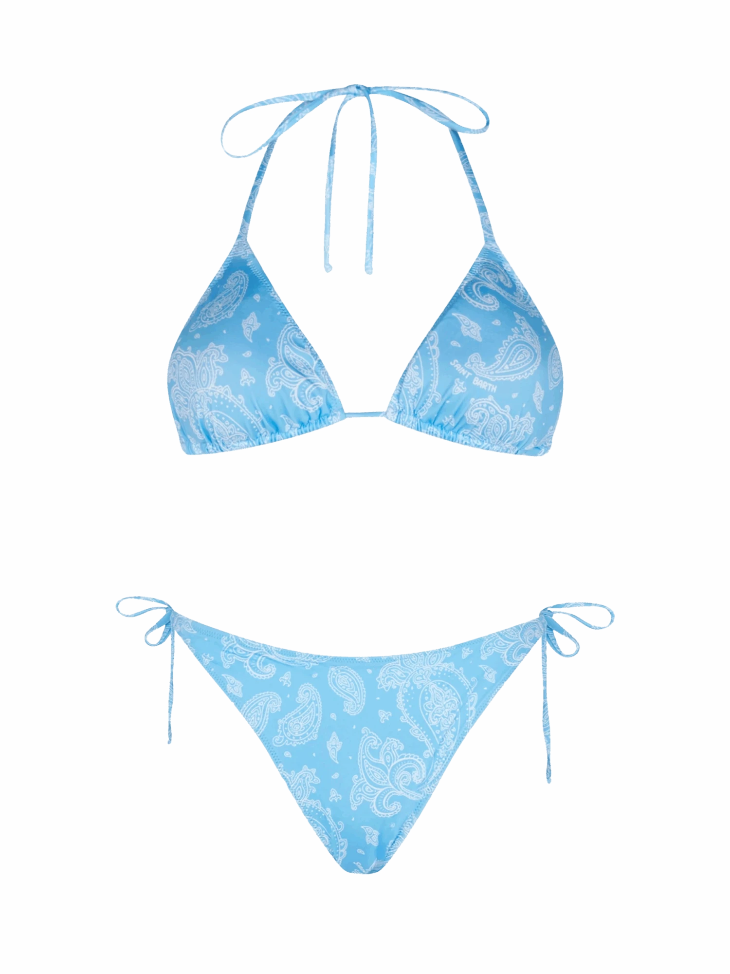 MC2 Saint Barth Woman Triangle Bikini With Paisley Print 3 MC2 Saint Barth Woman Triangle Bikini With Paisley Print