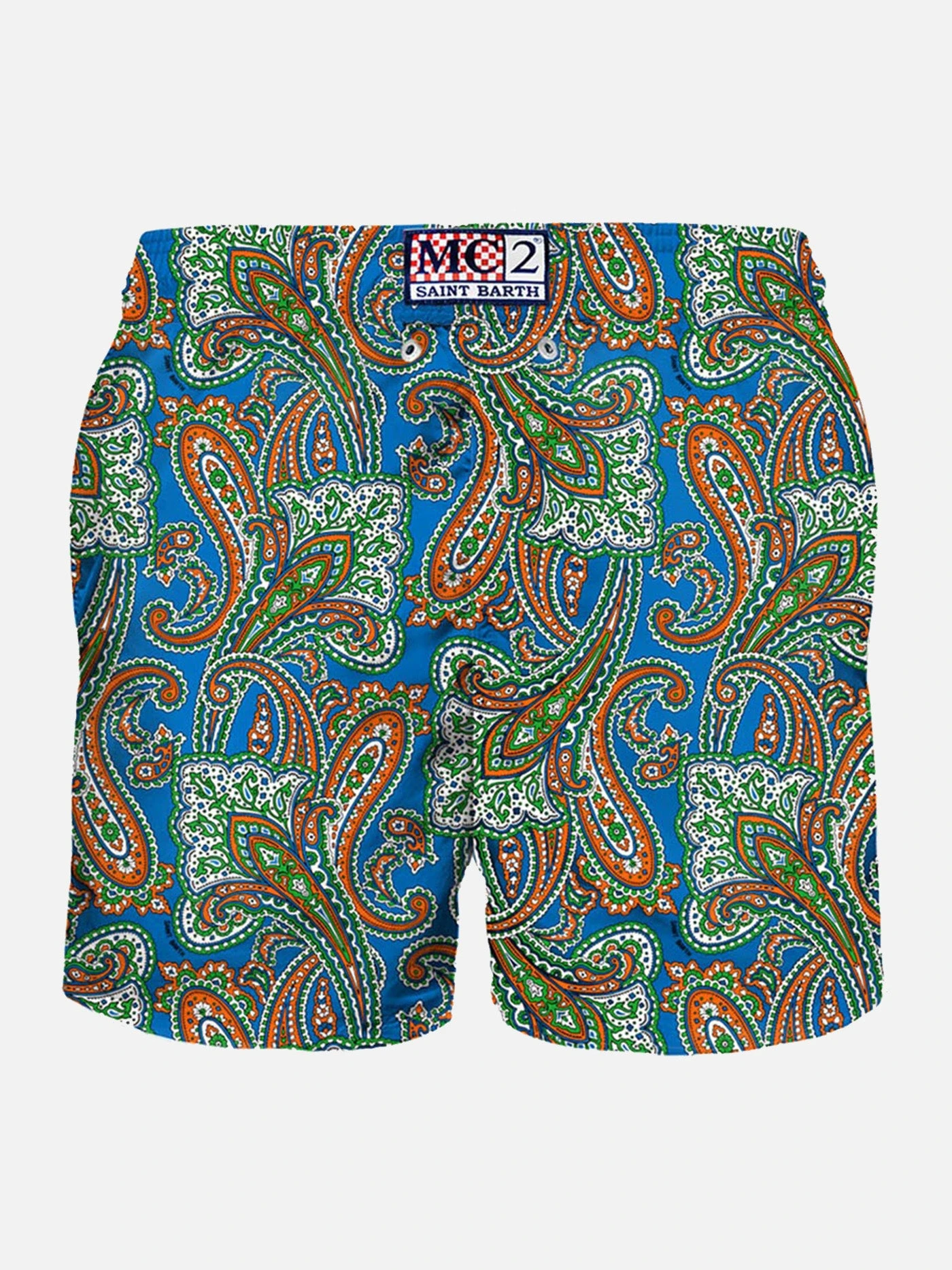 MC2 Saint Barth Man Light Fabric Swim Shorts With Paisley Print 4 MC2 Saint Barth Man Light Fabric Swim Shorts With Paisley Print - Image 2