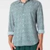 MC2 Saint Barth Man Muslin Cotton Sikelia Shirt With Palms Print -MC2 Saint Barth Shop palms muslin cotton shirt 1