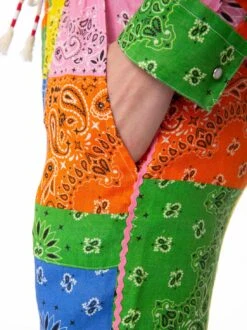 MC2 Saint Barth Woman Linen Pants With Multicolor Bandanna Print 15 MC2 Saint Barth Woman Linen Pants With Multicolor Bandanna Print -MC2 Saint Barth Shop pants long bandanna multicolor7