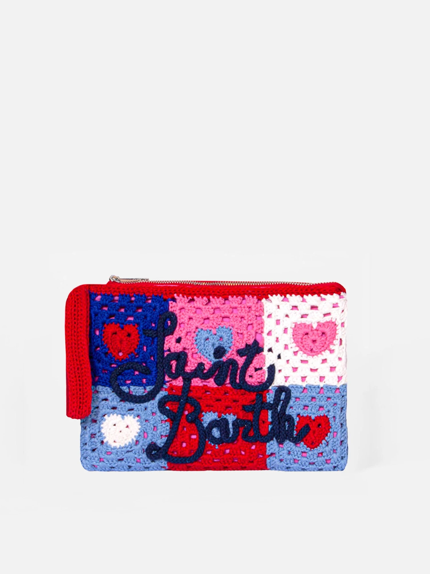 MC2 Saint Barth Parisienne Crochet Pouch Bag With Heart Embroidery 3 MC2 Saint Barth Parisienne Crochet Pouch Bag With Heart Embroidery